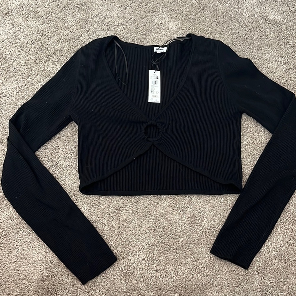 Garage crop top